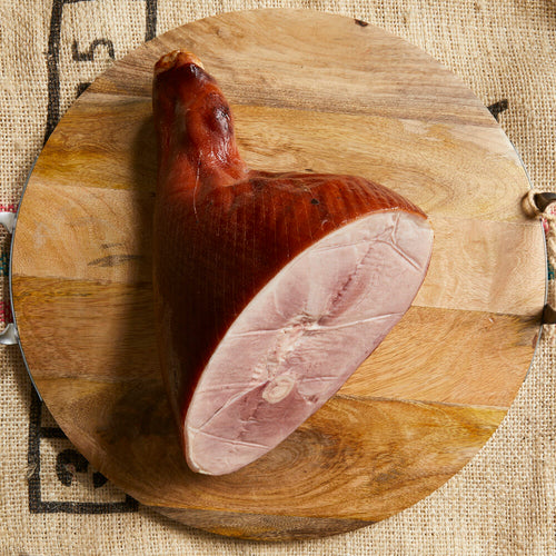 Half Ham On The Bone - Shank end (Av. 4kg) 