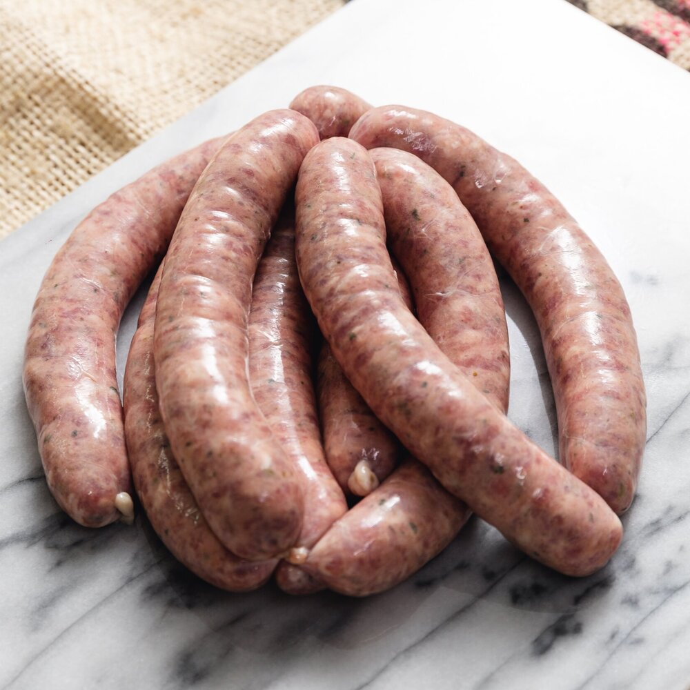 Beef and Thyme Sausages