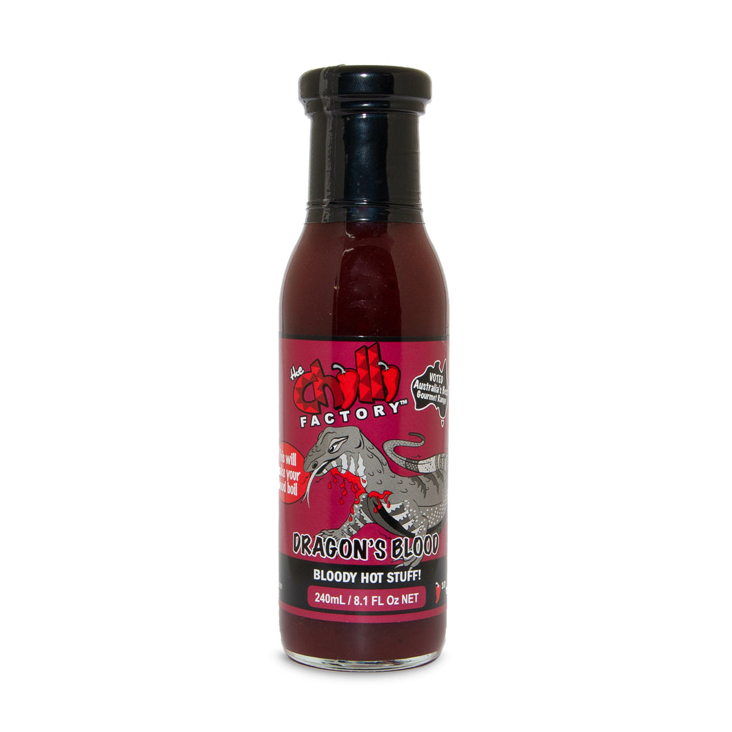 The Chilli Factory Dragons Blood Sauce 240ml